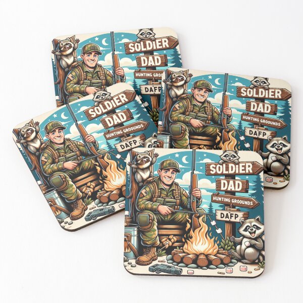 Item preview, Super Warrior Hunter Dad designed and sold by JamesPrintStore.