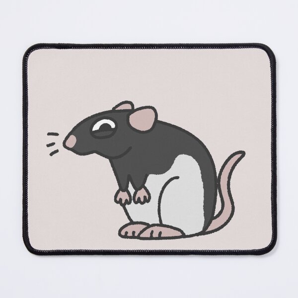 Item preview, Black hooded pet rat designed and sold by loulou-artifex.