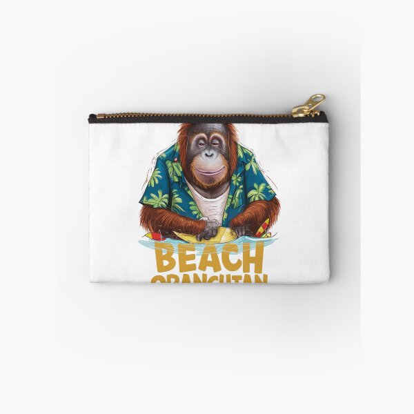 Item preview, Beach Orangutan with Hawaiin Shirt designed and sold by vk09.