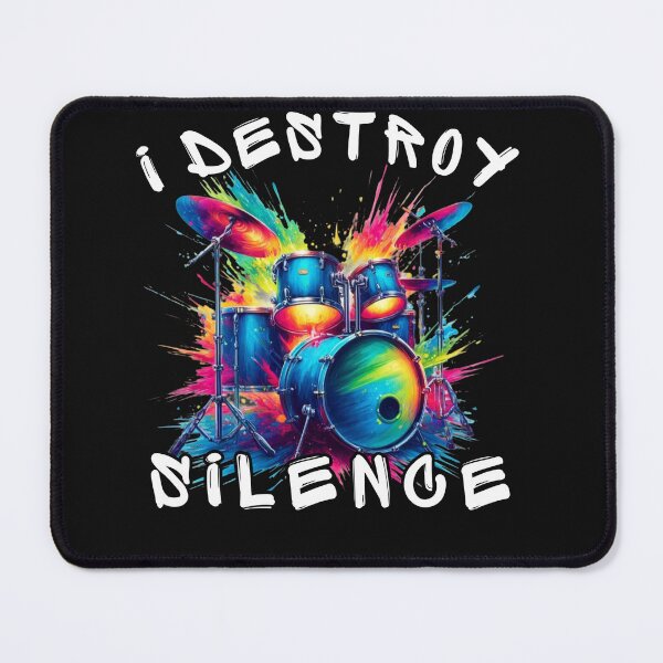 Item preview, I destroy silence drummer designed and sold by MilkyForest.