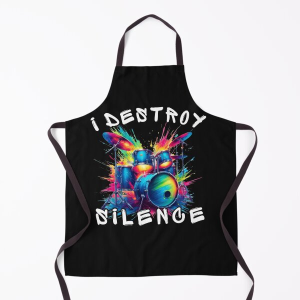 Item preview, I destroy silence drummer designed and sold by MilkyForest.