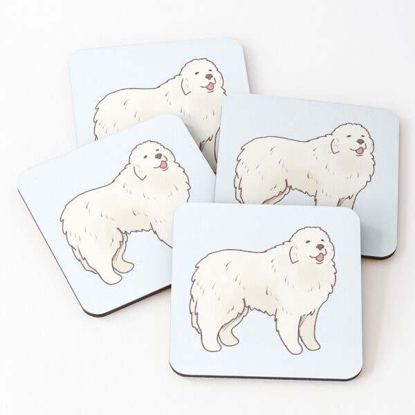Item preview, Great Pyrenees dog illustration  designed and sold by Artofmayara.