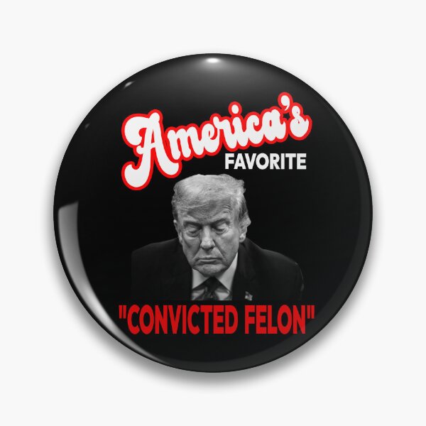 Item preview, Americas favorite convicted felon  designed and sold by Colorfulman.