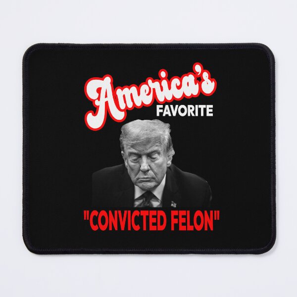 Item preview, Americas favorite convicted felon  designed and sold by Colorfulman.