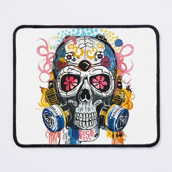 Item preview, Abstract Skull With Respirator designed and sold by DividedFortune.