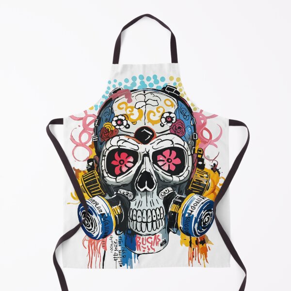 Item preview, Abstract Skull With Respirator designed and sold by DividedFortune.