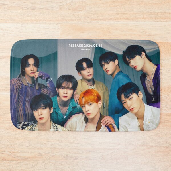Item preview, 8 make one team ATEEZ Golden hour work kpop atiny designed and sold by Kpop-Noona.
