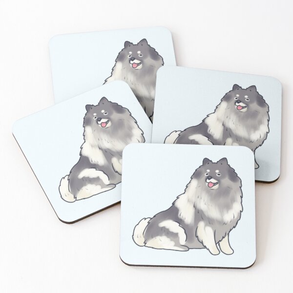 Item preview, Keeshond dog art  designed and sold by Artofmayara.