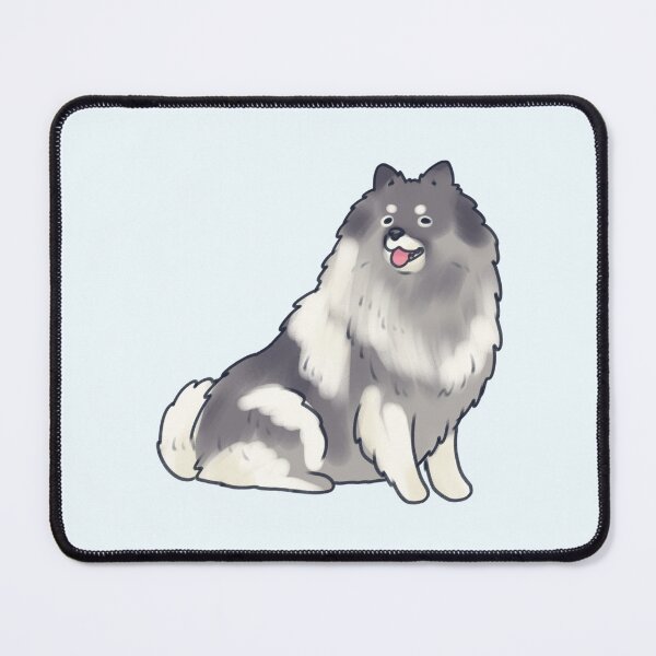 Item preview, Keeshond dog art designed and sold by Artofmayara.