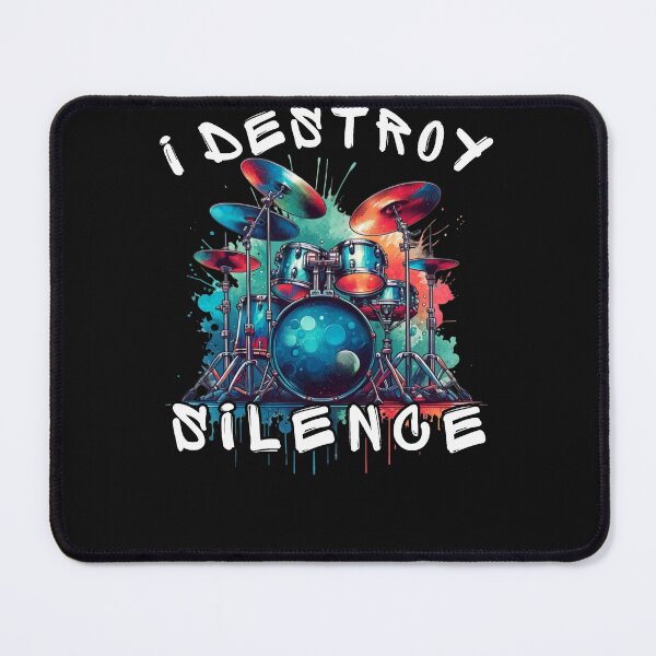 Item preview, I destroy silence drummer designed and sold by MilkyForest.