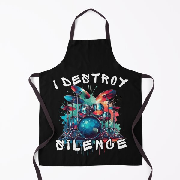 Item preview, I destroy silence drummer designed and sold by MilkyForest.