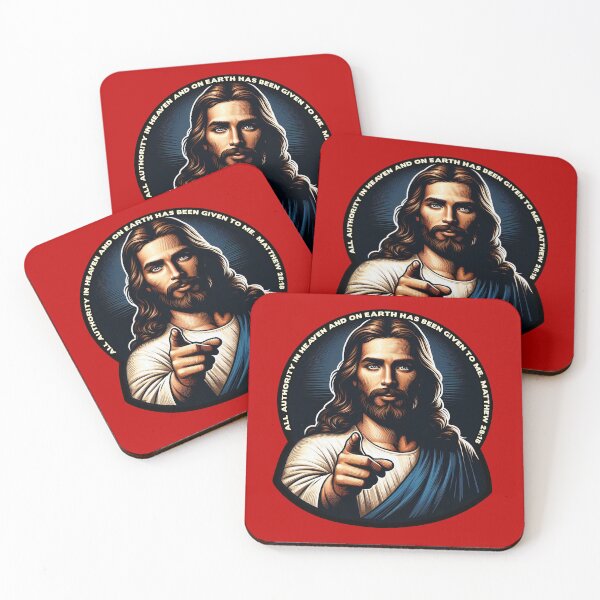 Item preview, Matthew 28:18 All Authority In Heaven And On Earth designed and sold by plushism.