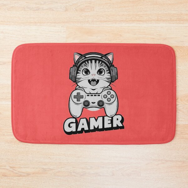 Item preview, Geek Cat: The Ultimate Gamer designed and sold by LV-creator.