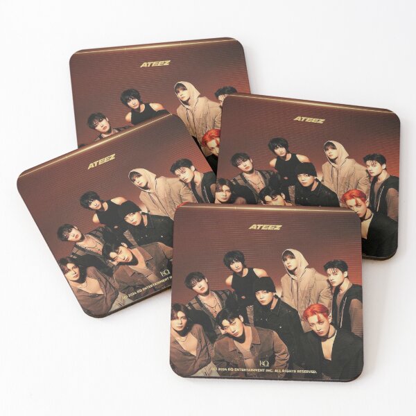 Item preview, 8 make one team ATEEZ Golden hour work kpop atiny designed and sold by Kpop-Noona.