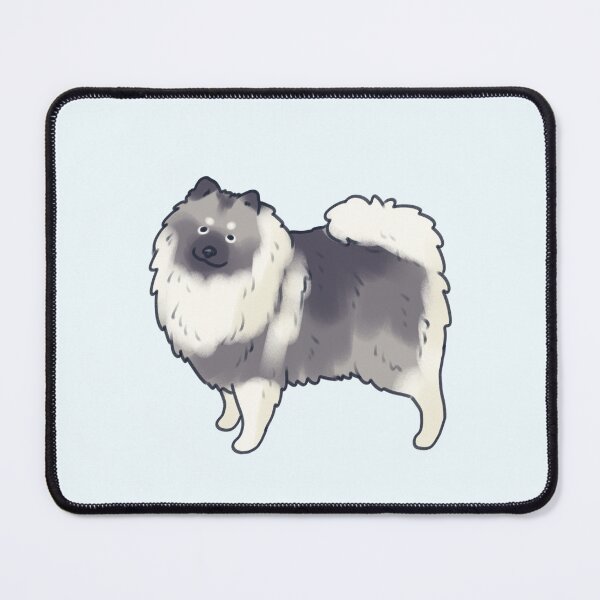 Item preview, Keeshond dog illustration designed and sold by Artofmayara.