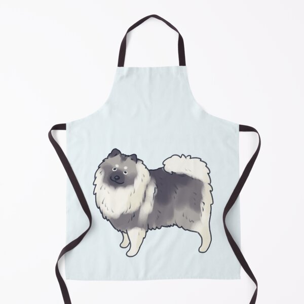 Artikelvorschau, Keeshond-Hundeillustration entworfen und verkauft von Artofmayara.