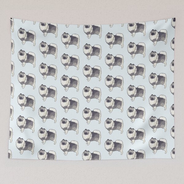 Item preview, Keeshond dog illustration  designed and sold by Artofmayara.