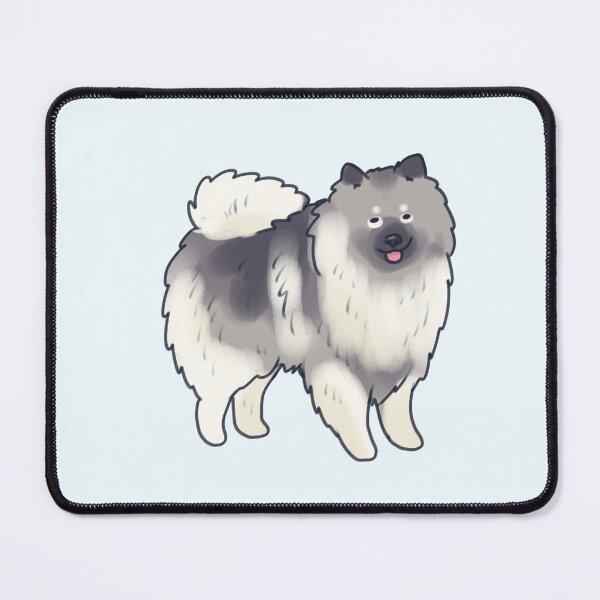 Item preview, Cute Keeshond dog illustration designed and sold by Artofmayara.