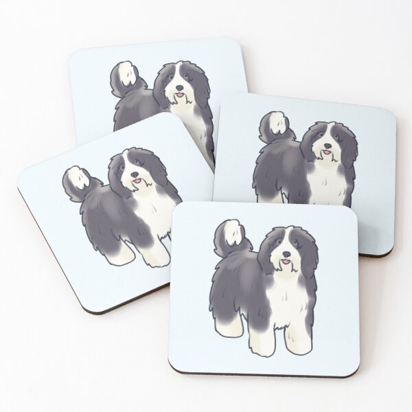 Item preview, Cute bearded collie dog designed and sold by Artofmayara.