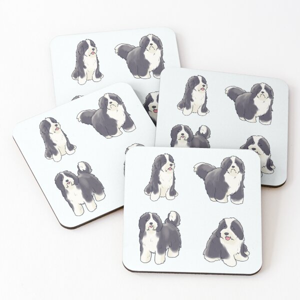 Item preview, bearded collie pack  designed and sold by Artofmayara.