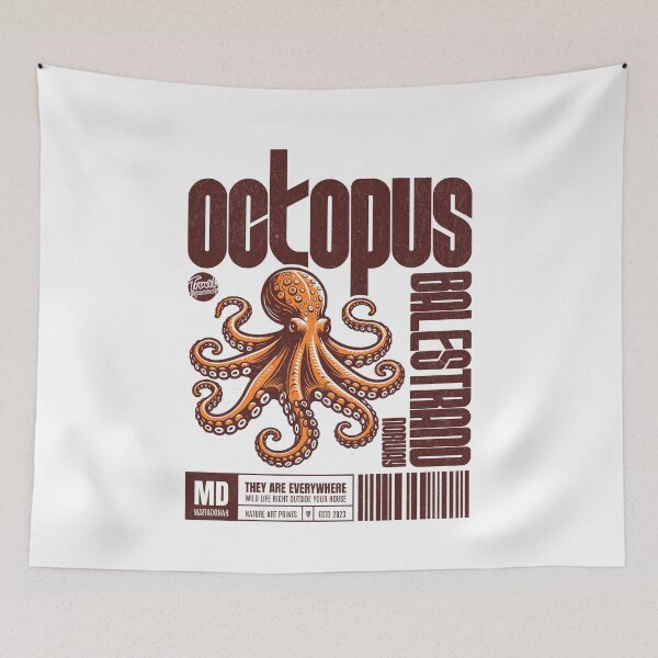 Item preview, The octopus from Balestrand, Norway designed and sold by Mafiadonar.