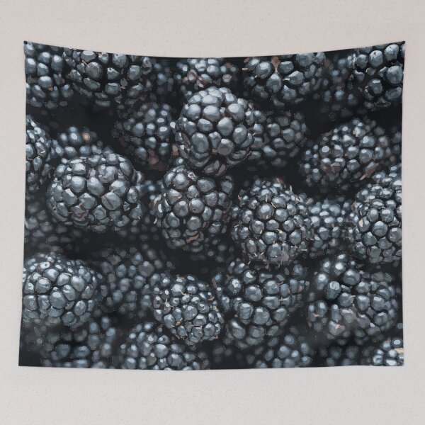 Item preview, Summer Blackberries designed and sold by Vector Scout Lab.