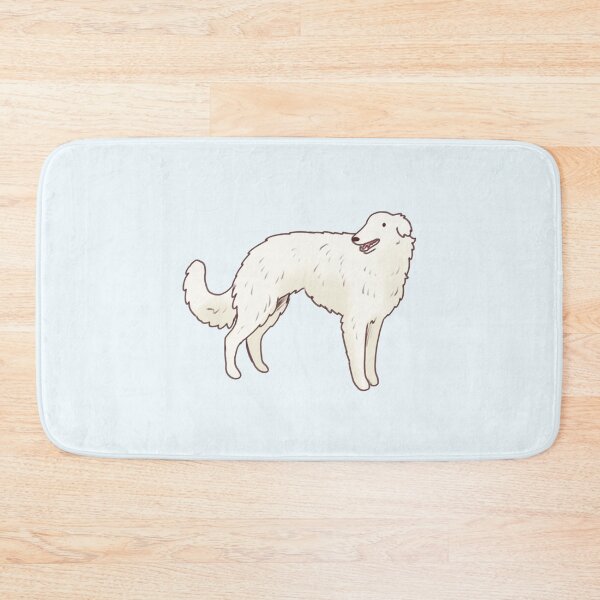 Item preview, White borzoi designed and sold by Artofmayara.