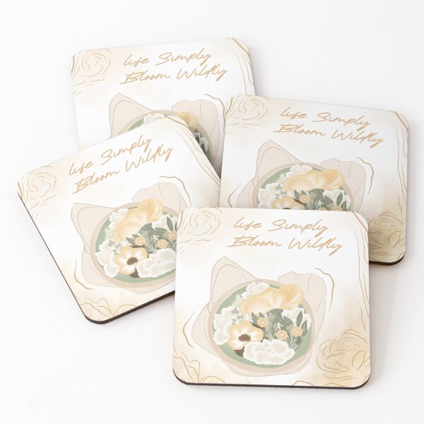 Item preview, Life Simply, Bloom Wildly designed and sold by Ryel Art.