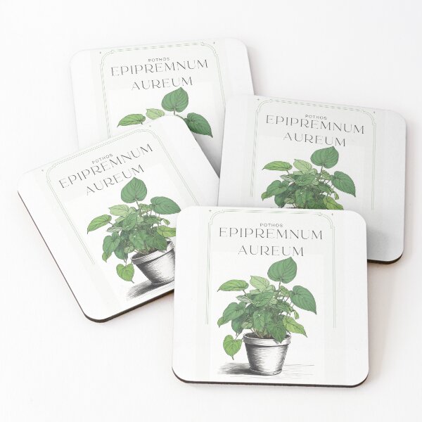 Item preview, Botanical Epipremnum aureum pothos in  pot rustic sketch by CallisC Arts ⭐⭐⭐⭐⭐ designed and sold by CallisC-Arts.