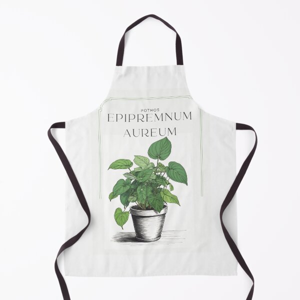 Item preview, Botanical Epipremnum aureum pothos in pot rustic sketch by CallisC Arts ⭐⭐⭐⭐⭐ designed and sold by CallisC-Arts.