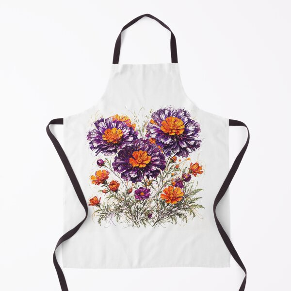 Item preview, Marigolds & Cosmos designed and sold by Sadia  Jannat.
