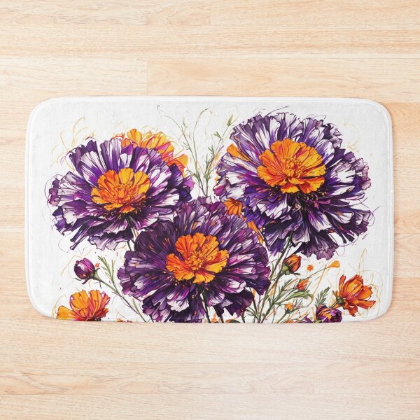 Item preview, Marigolds & Cosmos designed and sold by Sadia  Jannat.