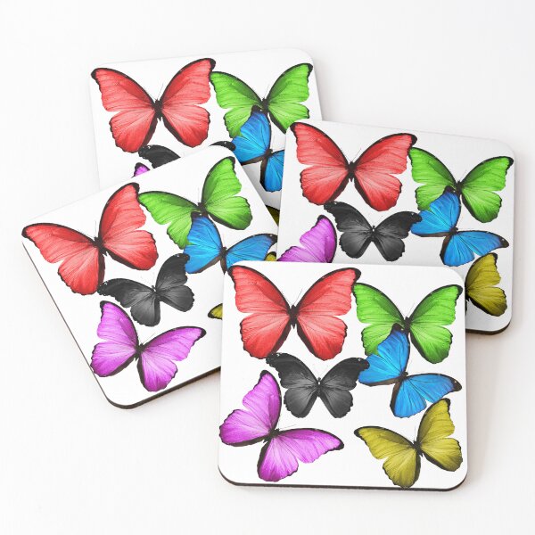 Item preview, colorful butterflies designed and sold by leenasobky14.