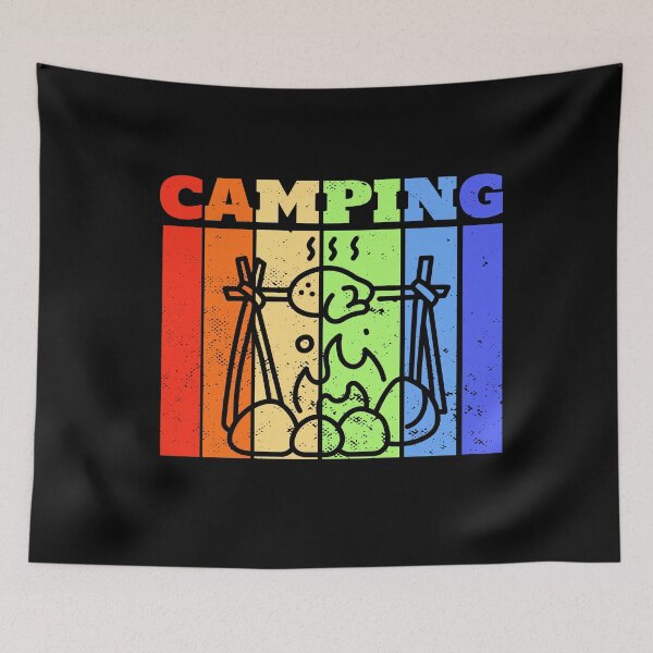Item preview, Eat Sleep Camp Repeat designed and sold by mksjr.