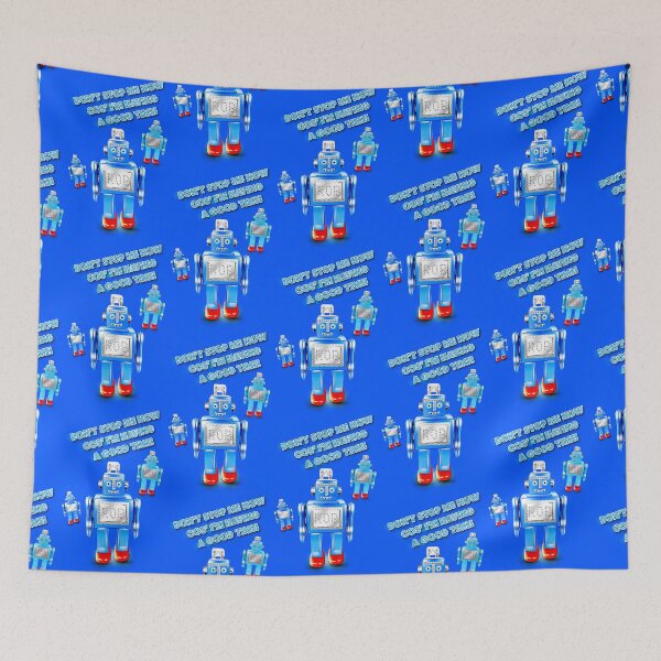 Item preview, No me detengas ahora, Rob el robot de azul designed and sold by SueKnox.