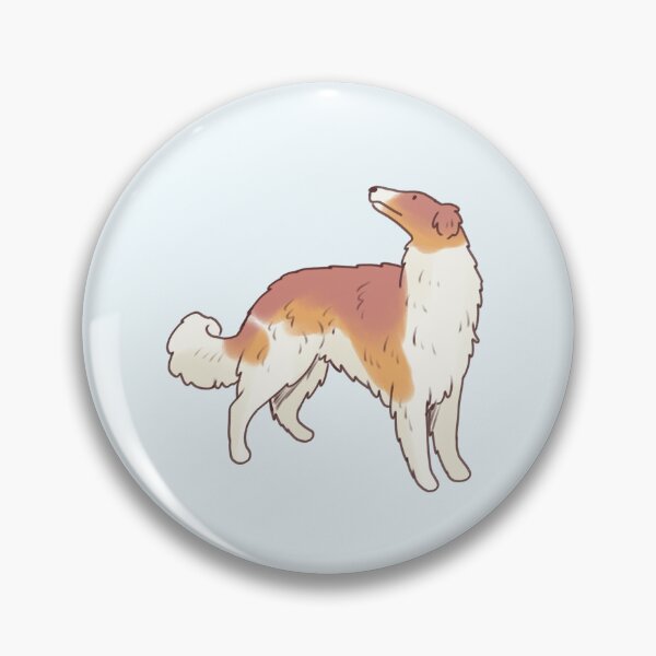 Item preview, Cute borzoi dog drawing  designed and sold by Artofmayara.