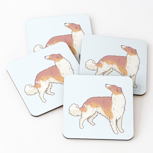 Item preview, Cute borzoi dog drawing  designed and sold by Artofmayara.