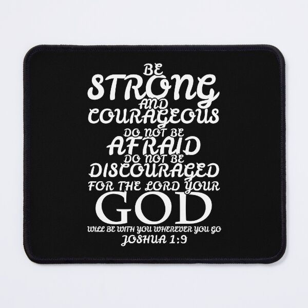 Item preview, Joshua 1:9 Be Strong And Courageous Do Not Be Afraid designed and sold by plushism.