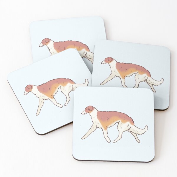 Item preview, Cute borzoi dog drawing  designed and sold by Artofmayara.