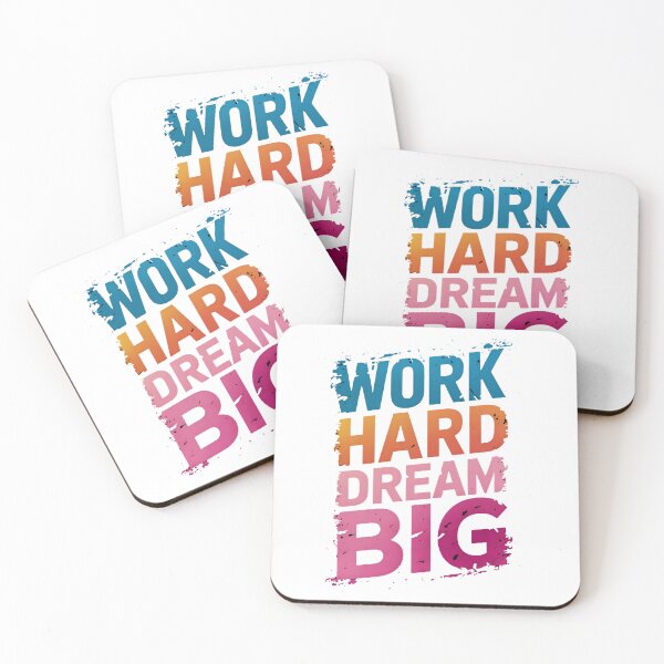 Item preview, "Work Hard Dream Big" designed and sold by RaviSinghUbhi.