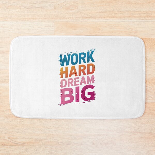 Item preview, "Work Hard Dream Big" designed and sold by RaviSinghUbhi.