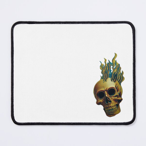 Item preview, Embroidered skull designed and sold by Glenbobagins.