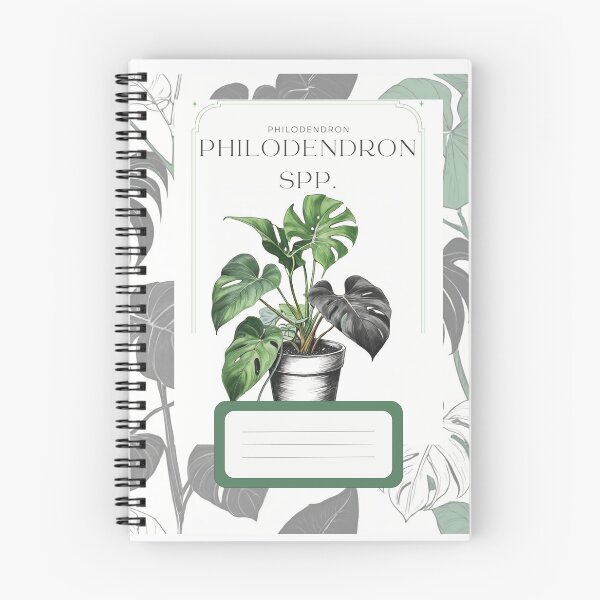 Item preview, Botanical Philodendron in  pot rustic sketch by CallisC Arts ⭐⭐⭐⭐⭐ designed and sold by CallisC-Arts.