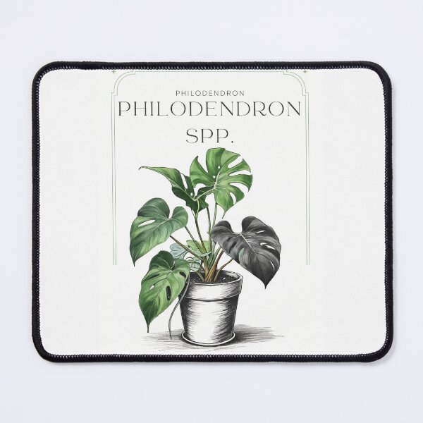 Item preview, Botanical Philodendron in  pot rustic sketch by CallisC Arts ⭐⭐⭐⭐⭐ designed and sold by CallisC-Arts.