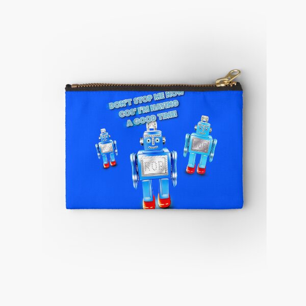Item preview, Don't stop me now, Rob the robot in blue designed and sold by SueKnox.
