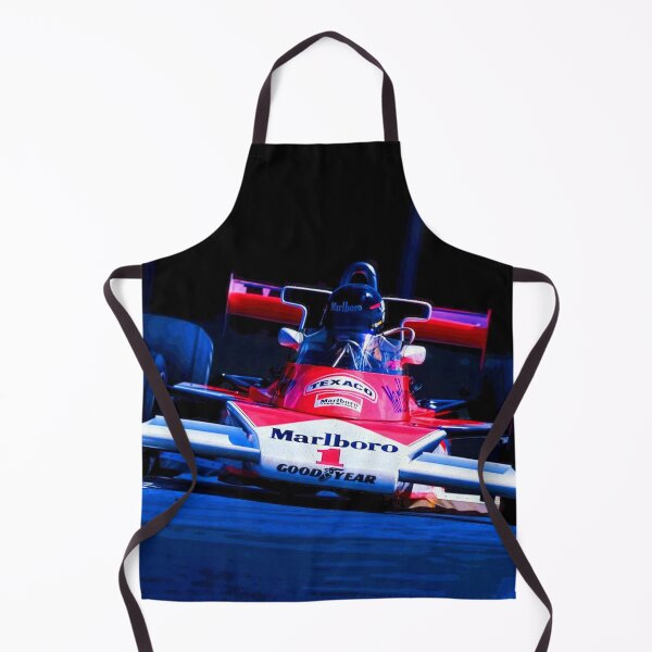 Item preview, James Hunt racing his 1977 M23 F1 racecar abstract designed and sold by Rodissimus1984.