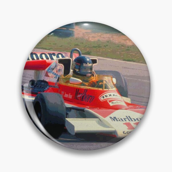 Item preview, James Hunt racing his 1976 M23 F1 racecar  designed and sold by Rodissimus1984.