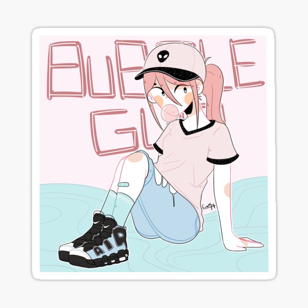 Item preview, BubbleGum Girl designed and sold by ItsmeCinky.
