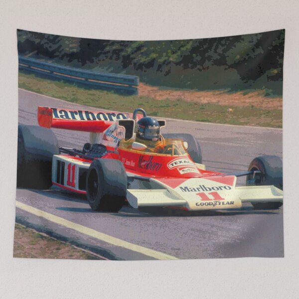 Item preview, James Hunt racing his 1976 M23 F1 racecar  designed and sold by Rodissimus1984.