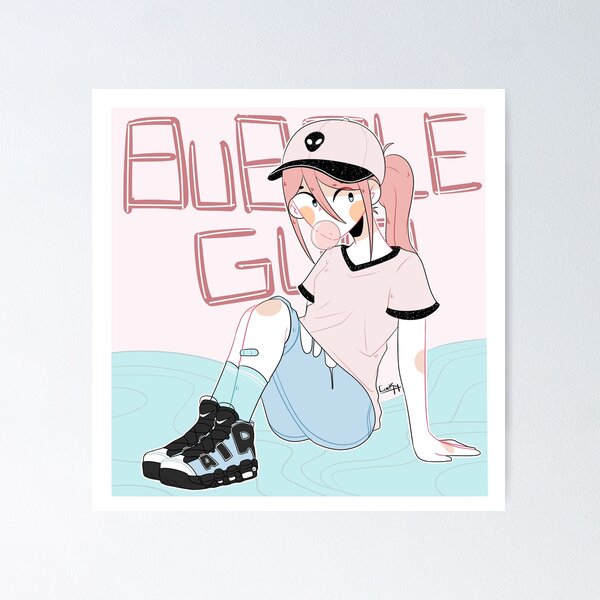 Item preview, BubbleGum Girl designed and sold by ItsmeCinky.